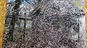 Ein Foto der alten Löhninger Kapelle Zu den vierzehn Nothelfern.