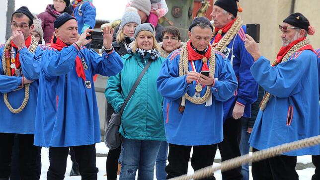 Die Schnellergilde zählt 75 Mitglieder. Das Einschnellen der Fasnet ist ein erster Höhepunkt der neuen Narrensaison.