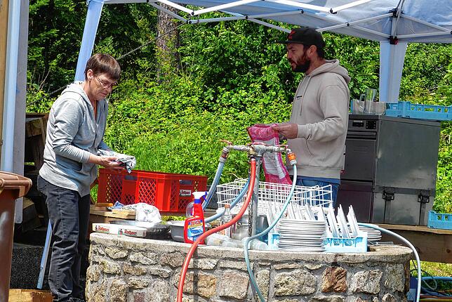 Bild 10: Jugend-Turniere und Frühschoppenkonzert beim Sportfest am Hasenwald in Riedern am Wald