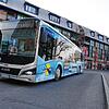 Ein Bus des Regionalverkehrsunternehmens RAB am Häfler Stadtbahnhof (Archivbild).