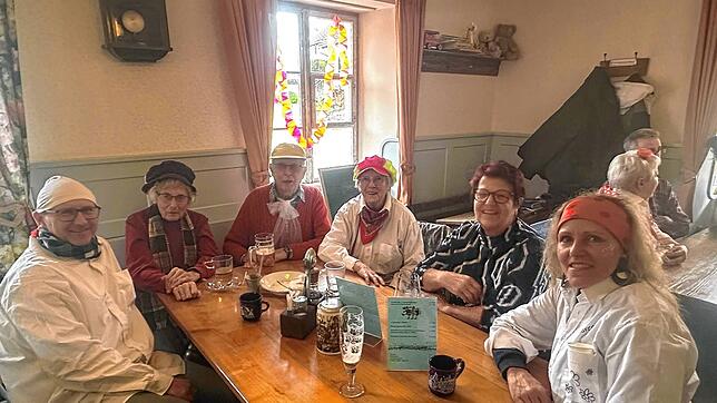 Schmudo-Abschluss in der Gret Stube in Nöggenschwiel bei Hannelore Zanotti und ihrem Team.