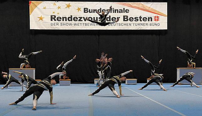 Das Showteam Phoenix begeistere beim Rendezvous der Besten.