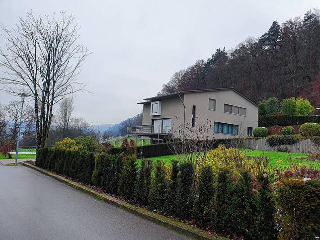 Um dieses Doppelhaus in Hohentengen dreht sich der Streit zwischen Bürger und Gemeinde.