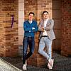 Chwalibog Bouman und Simon Mai (von links) sind Experten in Sachen Wahlkampf.