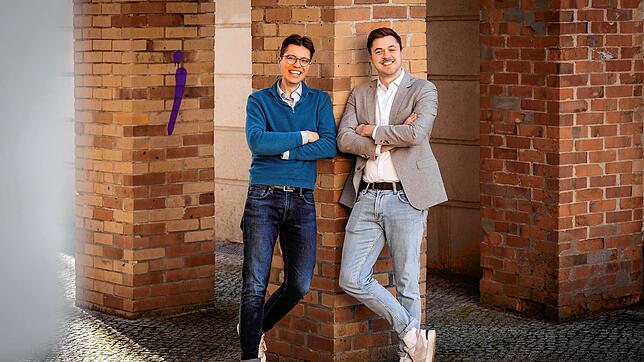 Chwalibog Bouman und Simon Mai (von links) sind Experten in Sachen Wahlkampf.