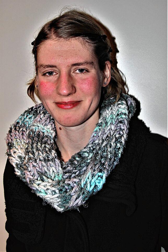 Johanna Häberle kam als zweite Frau vor wenigen Monaten bei der Löschgruppe drei mit dazu.