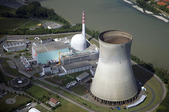 Karnkraftwerk Leibstadt. Bild: Achim Mende