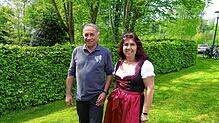 Der Sprecher der Freien Wähler, Wolfgang Rößler, und die Sprecherin der CDU, Elfriede von Ow-Haag im Interview zur Kommunalwahl am 9. ...