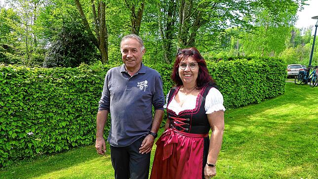 Der Sprecher der Freien Wähler, Wolfgang Rößler, und die Sprecherin der CDU, Elfriede von Ow-Haag im Interview zur Kommunalwahl am 9. ...