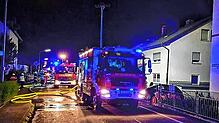 In Schopfheimer Ortsteil Fahrnau kam es am Donnerstagabend zu einem Dachstuhlbrand.