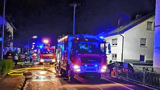 In Schopfheimer Ortsteil Fahrnau kam es am Donnerstagabend zu einem Dachstuhlbrand.
