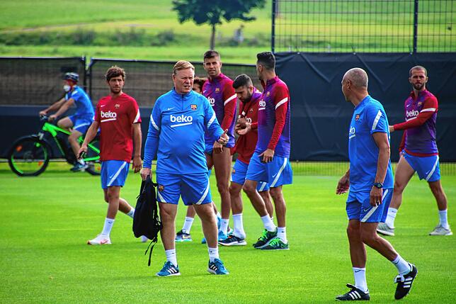 Bild 30: Wie der FC Barcelona in Aasen trainiert? Wir zeigen es Ihnen mit diesen Bildern!