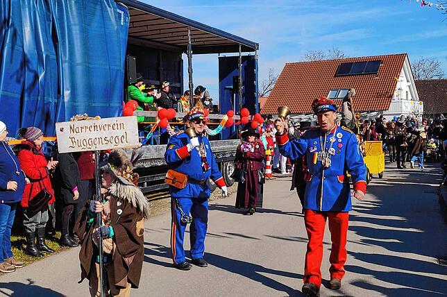 Bild 4: Salemer Fasnachtsumzug 2025: Die schönsten Bilder aus Buggensegel