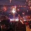 So sah das Silvesterfeuerwerk 2018 in Überlingen aus.
