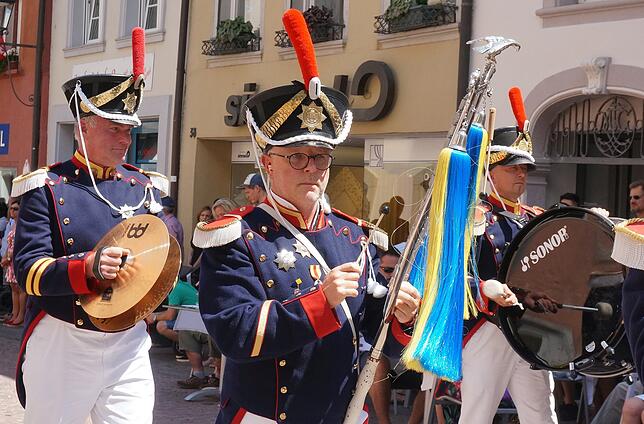 Bild 25: Schwyzertagsumzug in Tiengen 7.7.19
