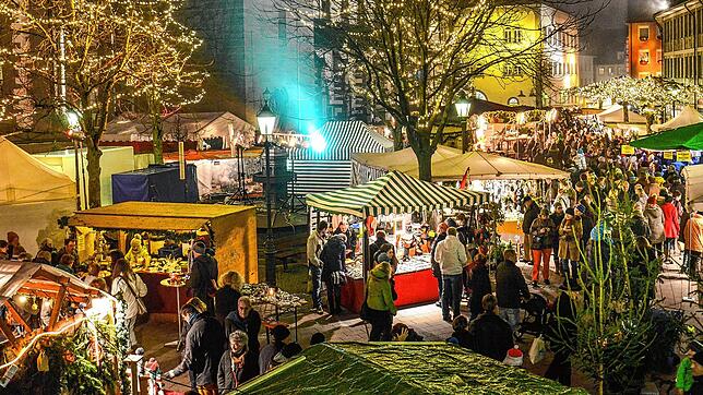 Ein Bild, dass es in diesem Jahr so nicht geben wird: Die Aktionsgemeinschaft hat den Christkindlemarkt coronabedingt abgesagt.