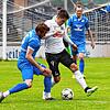 In der Vorsaison setzten sich Damian Kaminski (weißes Trikot) und der FC 08 Villingen gegen Serach von Nordheim (links) und den 1. CfR ...