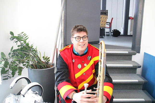Bild 8: Narren besuchen am Rosenmontag die SÜDKURIER-Redaktion (Teil 2)
