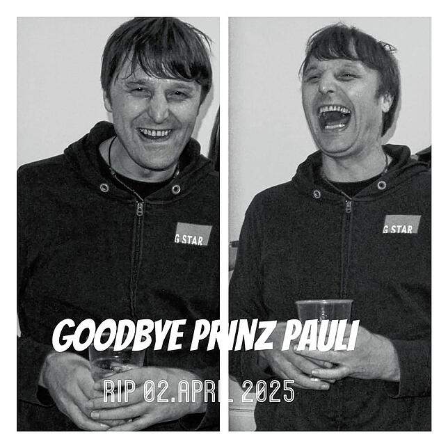 „Prinz Pauli“ war einer der Spitznamen des Georg Henze. Diese Collage erinnert an ihn und sein Lachen.