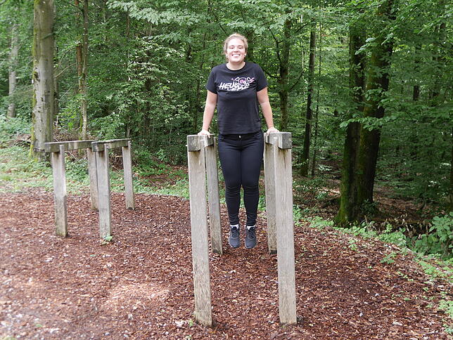 Sport ist ein wichtiger Aspekt in Alina Kemps Leben.