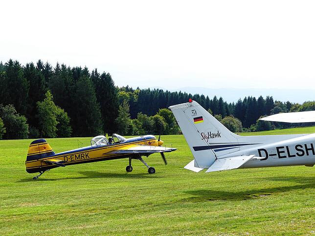 Bild 27: Großes Jubiläums-Flugplatzfest in Rickenbach-Hütten - hier sind die Bilder