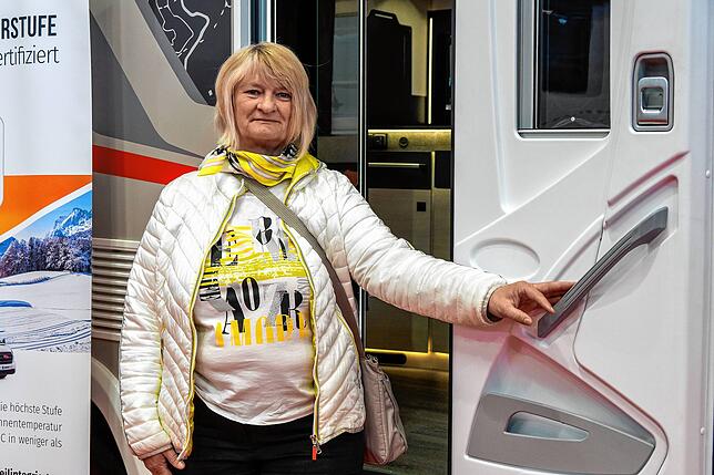 Ramona Fittkau aus Kißlegg träumt von einem neuen, altersgerechten Wohnmobil.