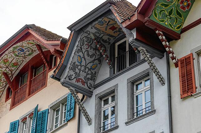 Die Dächerhimmel der Altstadt.