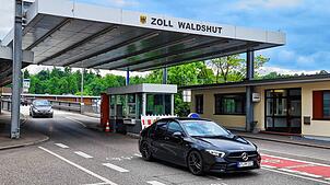 Zoll Waldshut, 8. Mai, 15 Uhr: Die Lage ist ruhig.