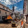 Das Hotel Adler (rechts) will einen Aufzug für seine Gäste bauen. Fußgänger sollen den Gehweg in der Ziegelbühlstraße trotzdem noch ...