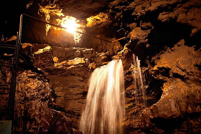 Die Tschamberhöhle in Rheinfelden ist in den Sommerferien geöffnet. Bild: Touristinfo Rheinfelden