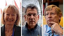 Ihr Leben war nach 9/11 nie mehr dasselbe: Mechthild Prinz, Tony Mussorfiti, Ted Olson.