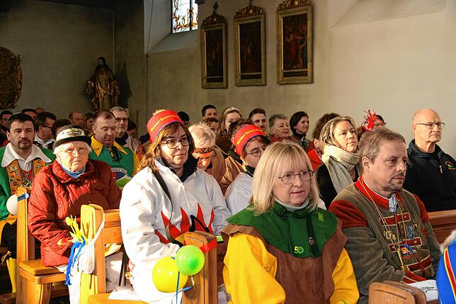 Bild 42: Die schönsten Bilder von der Narrenmesse in Mühlingen