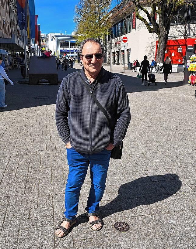 Gian Franco (72) aus der Schweiz.