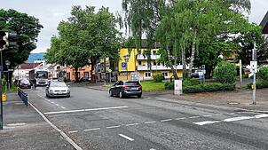 Die Ortsmitte von Rielasingen-Worblingen soll durch eine Neugestaltung attraktiver werden (Aufnahme von Mai). Der bereits auf den Weg ...