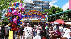 Das Cityfest mit seinen vielfältigen Attraktionen lockt jedes Jahr tausende Besucher in die Rheinfelder Innenstadt. Archivfoto: Elena ...