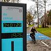 In Konstanz zählt jeder Radfahrer &ndash; zumindest wenn er die Messstelle im Herosé-Park an der Fahrradbrücke passiert.