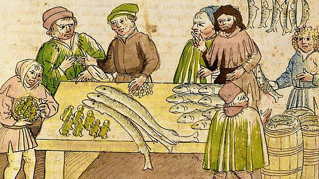 (Archivbild) Konstanzer Alltag vor 600 Jahren: Ulrich Richenthal hat als Chronist das Geschehen beim und vor allem rund ums Konzil in ...