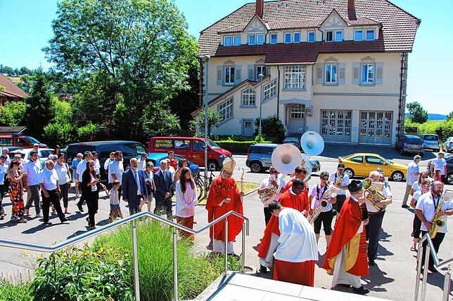 Bild 5: Patrozinium und 50 Jahre Freundschaft: Bonndorf hatte allen Grund zum Feiern
