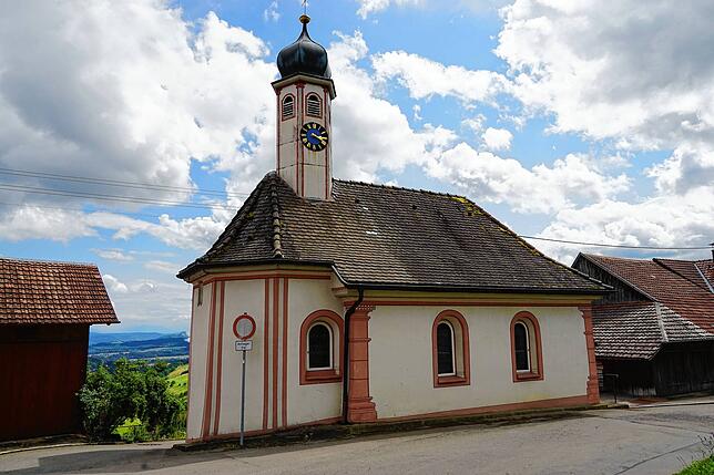 Die St. Michael Kapelle in Gaiß wurde im Barockstil erbaut.