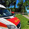 Einsatz der DLRG am Strandbad Hörnle am Sonntagvormittag.