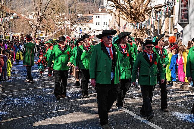 Bild 28: Unvergessliche Bilder vom Rosenmontagsumzug in Gottmadingen: So bunt war die Fasnacht 2025!