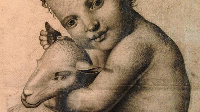 Werke der Brüder Winterhalter aus der Jugendzeit sind in Menzenschwand zu sehen, wie diese Darstellung Johannes‘ des Täufers. Gezeichnet ...