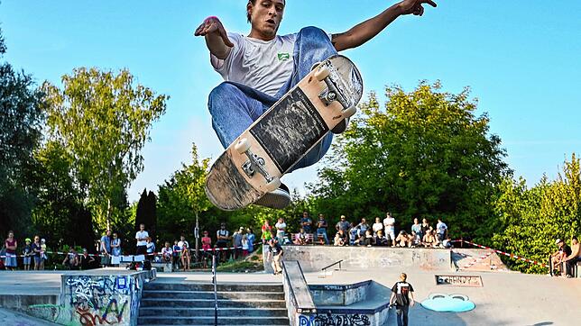 Der Skateplatz im Herzengebiet liegt den Jugendlichen am Herzen. Es finden dort auch Veranstaltungen statt, wie der Bodensee-Skatecup, ...