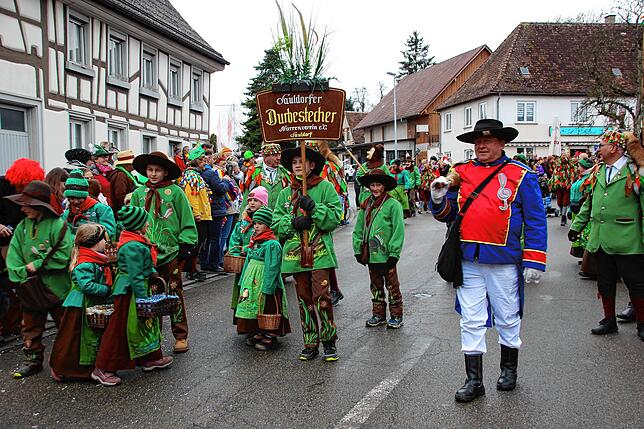 Bild 13: Bilder vom Großen Narrenumzug in Wald (1/2)