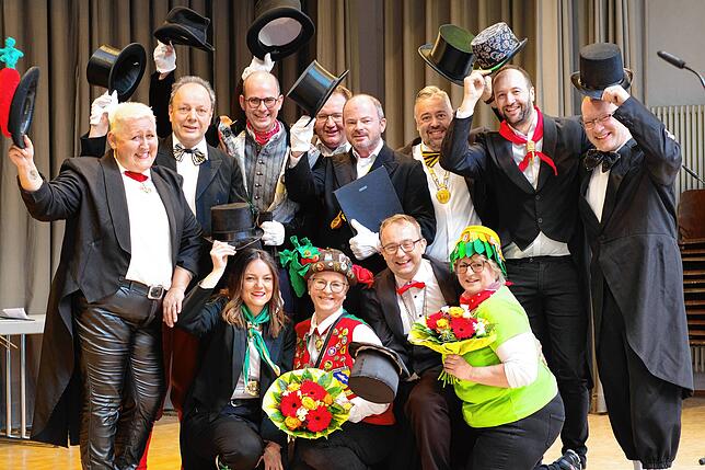 Bild 46: Die schönsten Bilder vom Dreikönigsfrühschoppen der Höri-Narrenzünfte in Moos