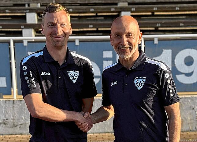 Willkommen im Team: Verstärkung erhält Sportchef Perseus Knab (rechts) durch Jens Vogtsberger als neuen Beirat Sport.