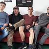 FSJler Raffi Mazzitelli, Jugendbeauftrager Ralf Waldenmayer, Praktikant Deniz Lombardo und Jugendbeauftrager Jan Münzer vom städtischen ...