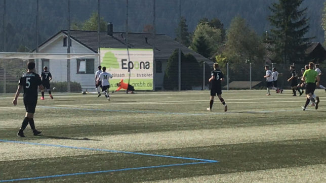 Yannik Richter schoss das erste Tor für den FV Tennenbronn in der Partie gegen den SV Grafenhausen. Der FV Tennenbronn siegte mit 4:1.