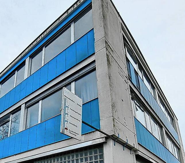Das alte Schild am ehemaligen Winklergebäude erinnert an die ehemalige Produktionsstätte des Backmaschinenherstellers in der ...