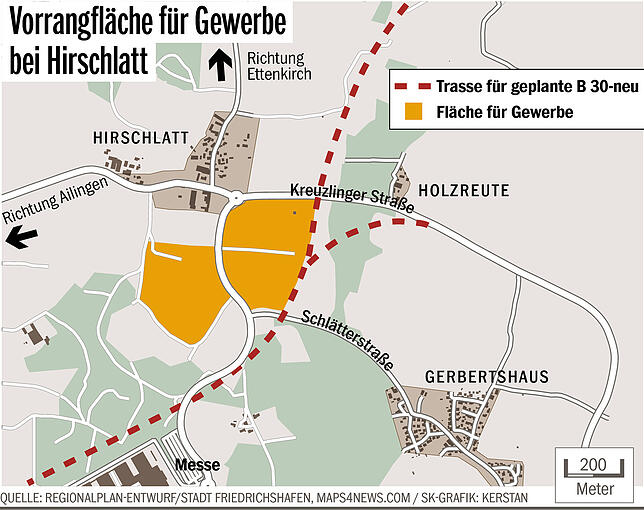 Bild 1: Flächenfraß stoppen oder Gewerbeflächen schaffen: Welche Strategie ist die richtige?